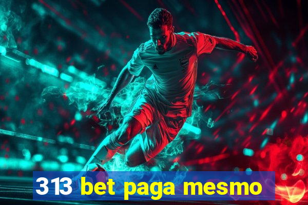 313 bet paga mesmo